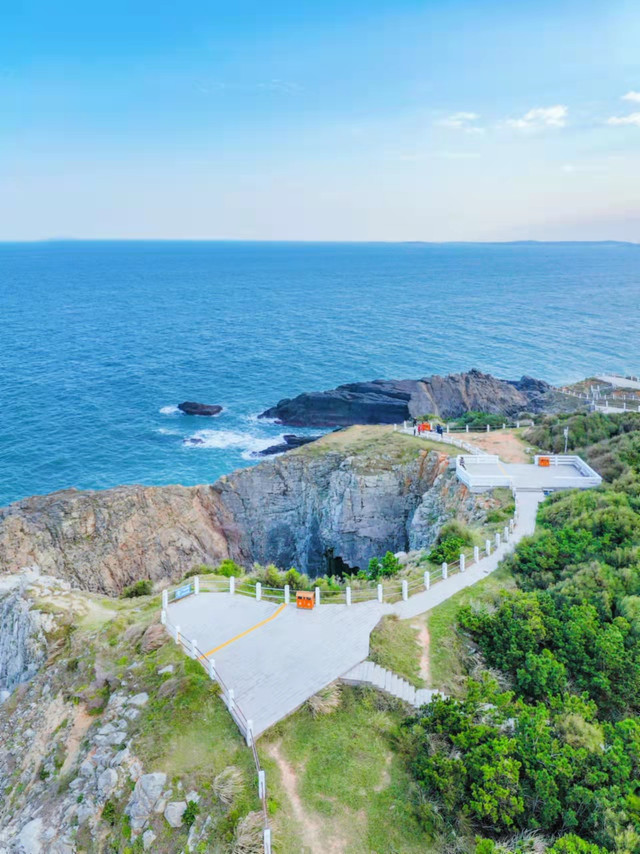 东海仙境仙人谷拍照